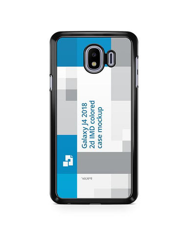 Samsung Galaxy J4 2d PC Colored Case Design Mockup 2018