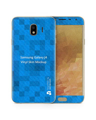 Samsung Galaxy J4 Vinyl Skin Design Mockup 2018