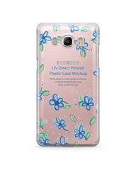 Samsung Galaxy J5 2016- UV PC Clear Mobile Case Design Mockup 2016