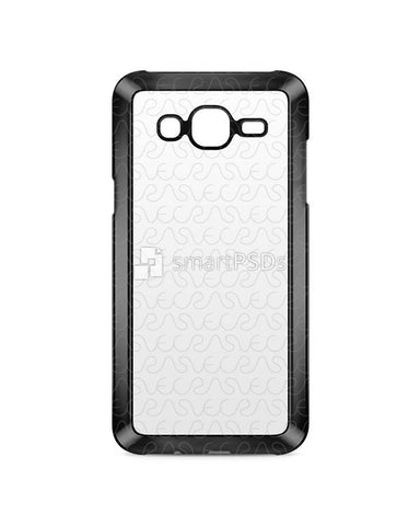 Samsung Galaxy J5 2d IMD Colored Mobile Case Design Mockup 2015