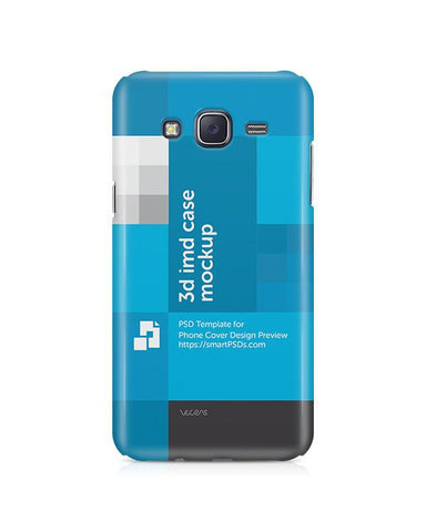 Samsung Galaxy J5 3d IMD Mobile Case Design Mockup 2015