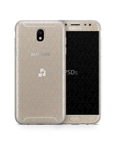 Samsung Galaxy J5 Pro Europe  UV TPU Clear Case Design Mockup 2017