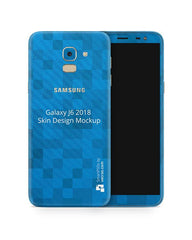 Samsung Galaxy J6 Vinyl Skin Design Mockup 2018