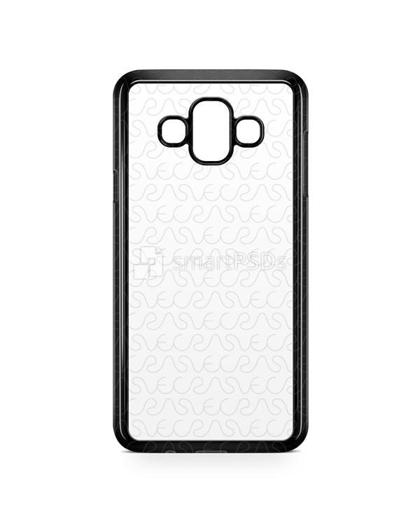 Samsung Galaxy J7 Duo 2d PC Colored Case Design Mockup
