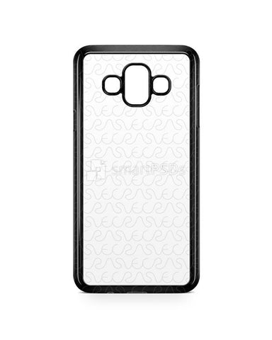 Samsung Galaxy J7 Duo 2d PC Colored Case Design Mockup