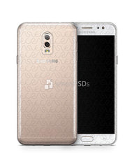 Samsung Galaxy J7 Plus UV TPU Clear Case Design Mockup 2018