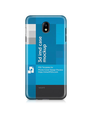 Samsung Galaxy J7 Pro (2017) 3d IMD Mobile Case Design Mockup 2017