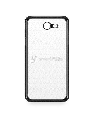 Samsung Galaxy J7 V 2d Colored Case Design Mockup Back 2017