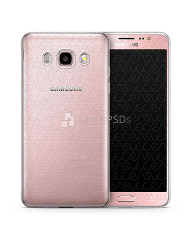 Samsung Galaxy J7 UV TPU Clear Case Mockup 2016