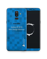 Samsung Galaxy J8 Vinyl Skin Design Mockup 2018