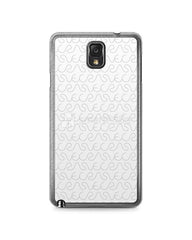 Samsung Galaxy Note 3 2d Clear Mobile Case Design Mockup 2013