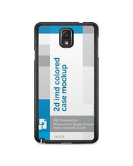 Samsung Galaxy Note 3 2d IMD Colored Mobile Case Design Mockup 2013