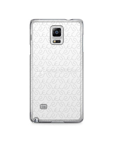 Samsung Galaxy Note 5 2d Clear Mobile Case Design Mockup 2015