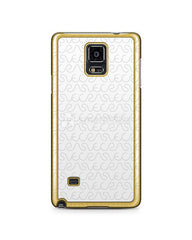 Samsung Galaxy Note 4 2d Electroplated Mobile Case Design Mockup 2014