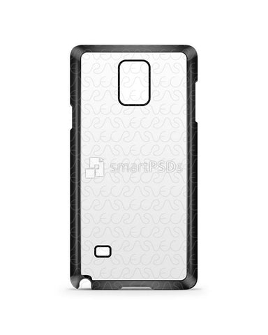 Samsung Galaxy Note 4 2d IMD Colored Mobile Case Design Mockup 2014