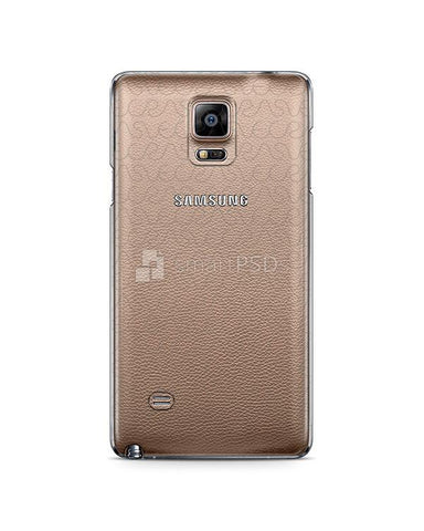 Samsung Galaxy Note 4 3d Crystal Mobile Case Design Mockup 2014