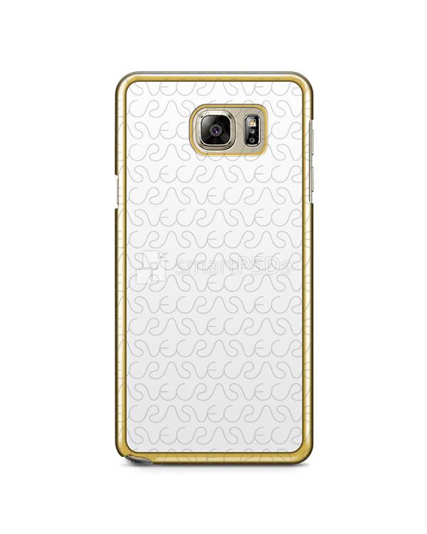 Samsung Galaxy Note 5 2d Electroplated Mobile Case Design Mockup 2015