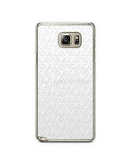 Samsung Galaxy Note 5 2d Clear Mobile Case Design Mockup 2015