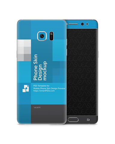 Samsung Galaxy Note 7 Mobile Skin Design Template
