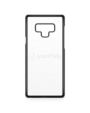 Samsung Galaxy Note 9 2d PC Colored Case Design Mockup 2018