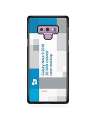 Samsung Galaxy Note 9 2d PC Colored Case Design Mockup 2018