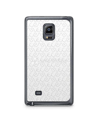 Samsung Galaxy Note Edge 2d Clear Mobile Case Design Mockup 2014