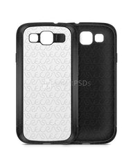 Samsung Galaxy S3 2d Rubber Flex Mobile Case Design mockup 2012