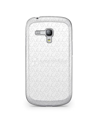 Samsung Galaxy S3 Mini 2d Clear Mobile Case Design Mockup 2012