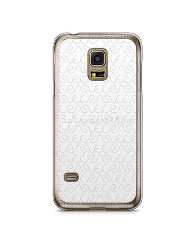 Samsung Galaxy S5 Mini 2d Clear Mobile Case Design Mockup 2014