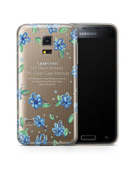 Samsung Galaxy S5 Mini UV TPU Clear Case Design Mockup 2014