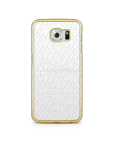 Samsung Galaxy S6 2d Electroplated Mobile Case Design Mockup 2015