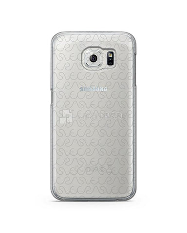 Samsung Galaxy S6- UV PC Clear Mobile Case Design Mockup 2015