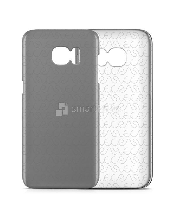 Samsung Galaxy S7 3d IMD Mobile Case Design Mockup 2016- Front-Back