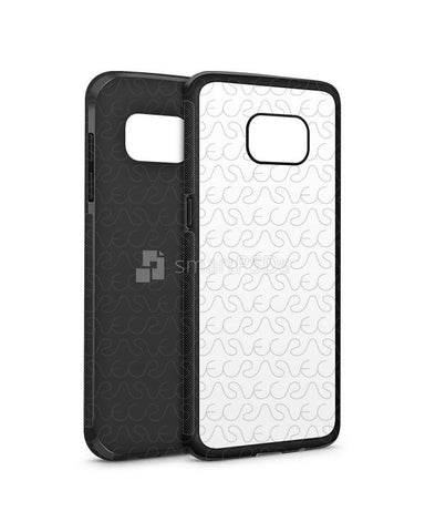 Samsung Galaxy S7 Edge 2d Rubber Flex Mobile Case Design Mockup 2016