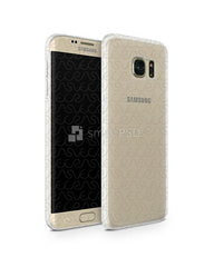 Samsung Galaxy S7 Edge UV TPU Case with Frosted Edges Design Mockup 2016