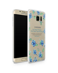 Samsung Galaxy S7 Edge UV TPU Case with Frosted Edges Design Mockup 2016