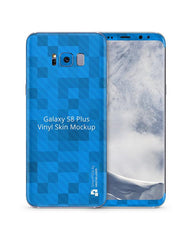 Samsung Galaxy S8-S8 Plus Mobile 2017 Skin Design Template