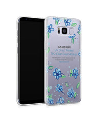 Samsung Galaxy S8 UV TPU Case with Frosted Edges Design Mockup 2017