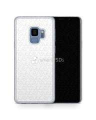 Samsung Galaxy S9 2d Frosted RubberFlex Case Design Mockup 2018 (2 views)