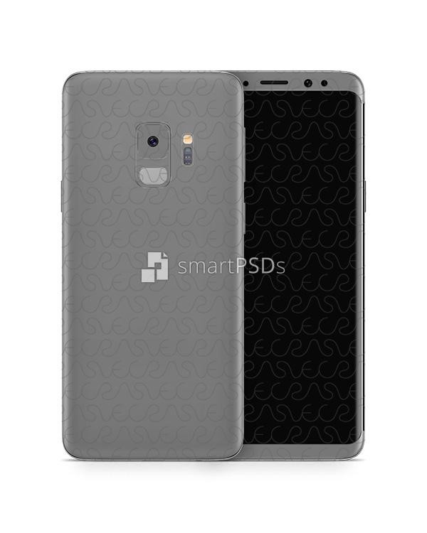 Samsung Galaxy S9 Mobile Skin Design Template