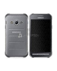 Samsung Galaxy X Cover 3 UV TPU Clear Mobile Case Design Mockup 2015