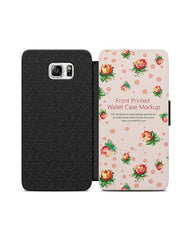 Samsung Galaxy Note 5 2d Wallet Mobile Case Design Mockup 2015
