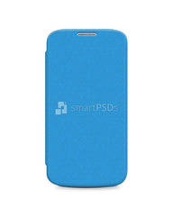 Samsung Galaxy S4 Mini PU Flip Mobile Case Design Mockup 2013