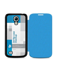 Samsung Galaxy S4 Mini PU Flip Mobile Case Design Mockup 2013