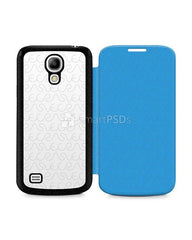 Samsung Galaxy S4 Mini PU Flip Mobile Case Design Mockup 2013
