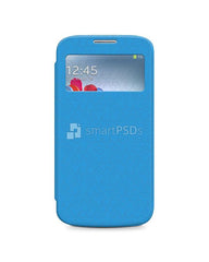 Samsung Galaxy S4 Mini PU Flip Mobile Case Design Mockup 2013