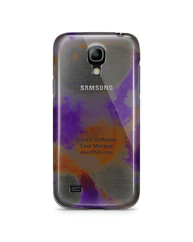 Samsung Galaxy S4 Mini 3d Crystal Mobile Case Design Mockup 2013