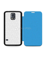 Samsung Galaxy S5 PU Flip Mobile Case Design Mockup 2014