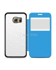 Samsung Galaxy S6 PU Flip Mobile Case Design Mockup 2015