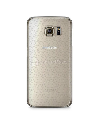 Samsung Galaxy S6 3d Crystal  Mobile Case Design Mockup 2015